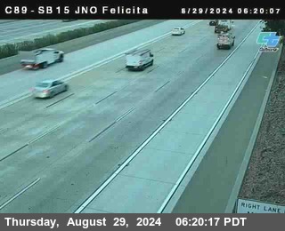 SB 15 at Felicita Road