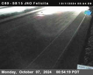 SB 15 at Felicita Road