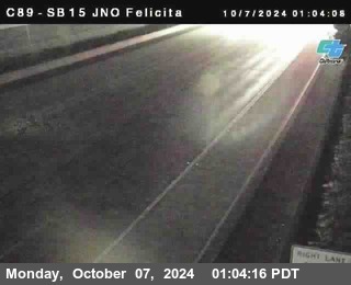 SB 15 at Felicita Road