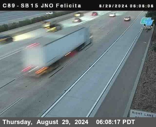 SB 15 at Felicita Road