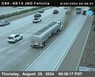 SB 15 at Felicita Road