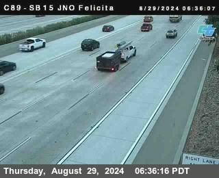 SB 15 at Felicita Road