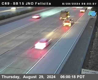 SB 15 at Felicita Road