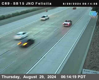 SB 15 at Felicita Road