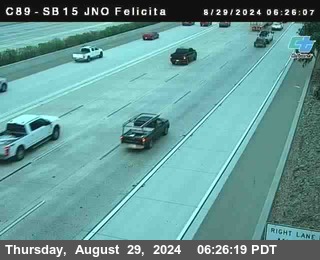 SB 15 at Felicita Road