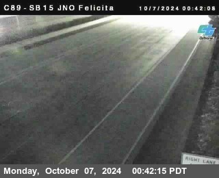 SB 15 at Felicita Road