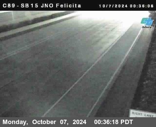 SB 15 at Felicita Road