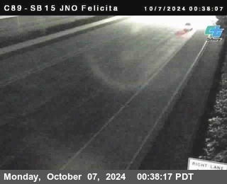 SB 15 at Felicita Road