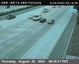 SB 15 at Felicita Road