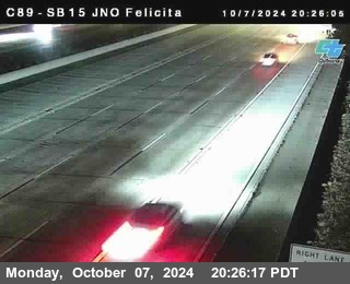 SB 15 at Felicita Road