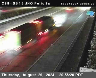 SB 15 at Felicita Road