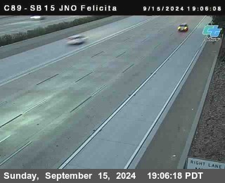 SB 15 at Felicita Road