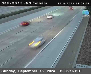 SB 15 at Felicita Road