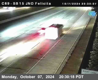 SB 15 at Felicita Road