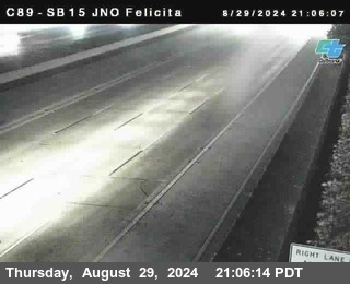 SB 15 at Felicita Road