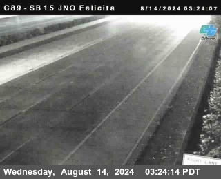 SB 15 at Felicita Road