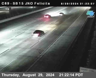 SB 15 at Felicita Road