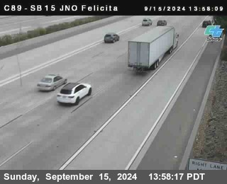 SB 15 at Felicita Road