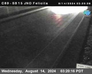 SB 15 at Felicita Road