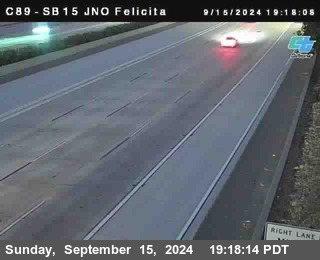 SB 15 at Felicita Road