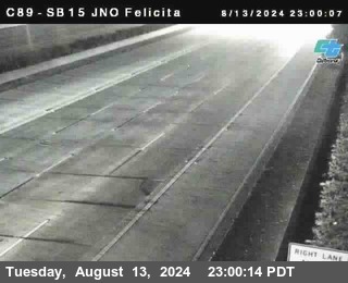 SB 15 at Felicita Road