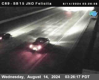 SB 15 at Felicita Road