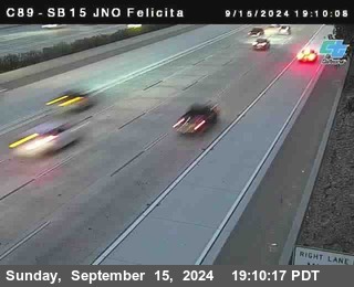 SB 15 at Felicita Road