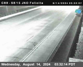 SB 15 at Felicita Road