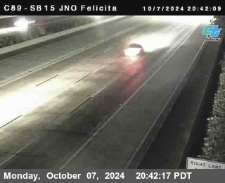 SB 15 at Felicita Road