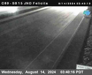 SB 15 at Felicita Road