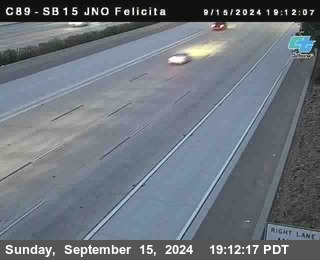 SB 15 at Felicita Road