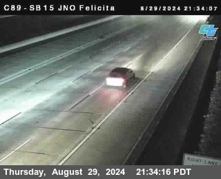 SB 15 at Felicita Road