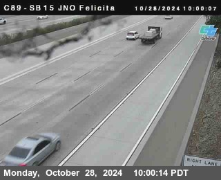 SB 15 at Felicita Road