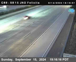 SB 15 at Felicita Road