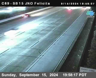 SB 15 at Felicita Road