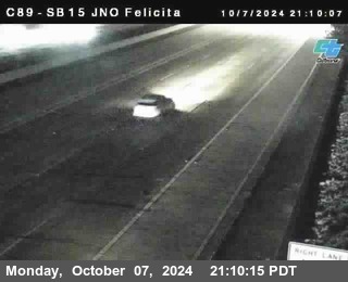 SB 15 at Felicita Road