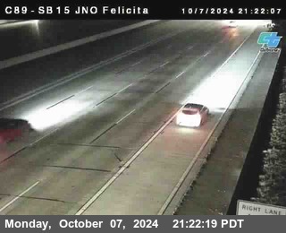 SB 15 at Felicita Road