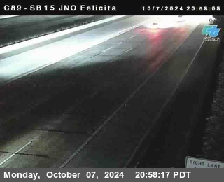 SB 15 at Felicita Road