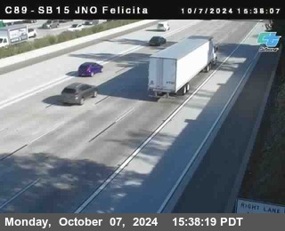 SB 15 at Felicita Road