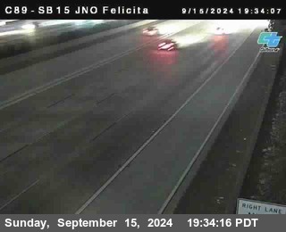 SB 15 at Felicita Road