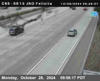 SB 15 at Felicita Road