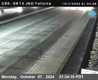 SB 15 at Felicita Road