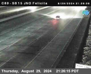 SB 15 at Felicita Road