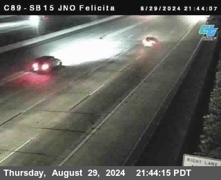 SB 15 at Felicita Road