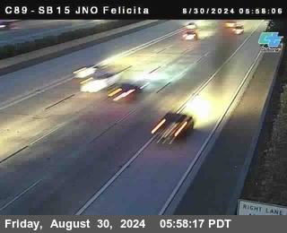 SB 15 at Felicita Road