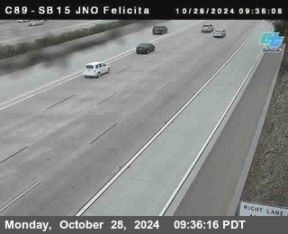 SB 15 at Felicita Road