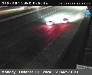 SB 15 at Felicita Road