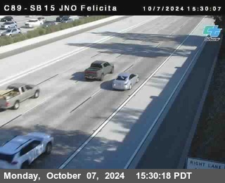 SB 15 at Felicita Road