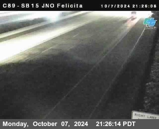 SB 15 at Felicita Road