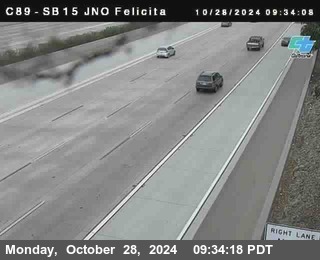 SB 15 at Felicita Road